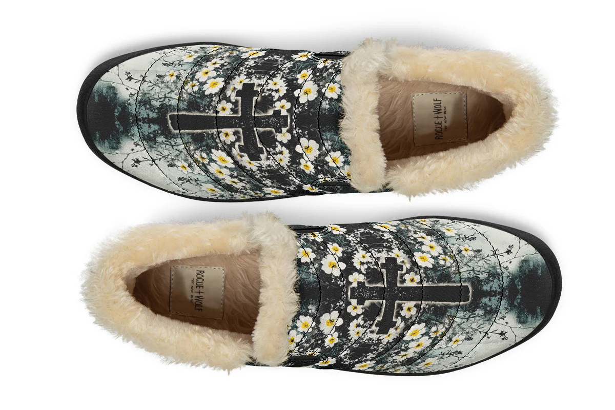 Mourning Petals Winter Sneakers - Image 9