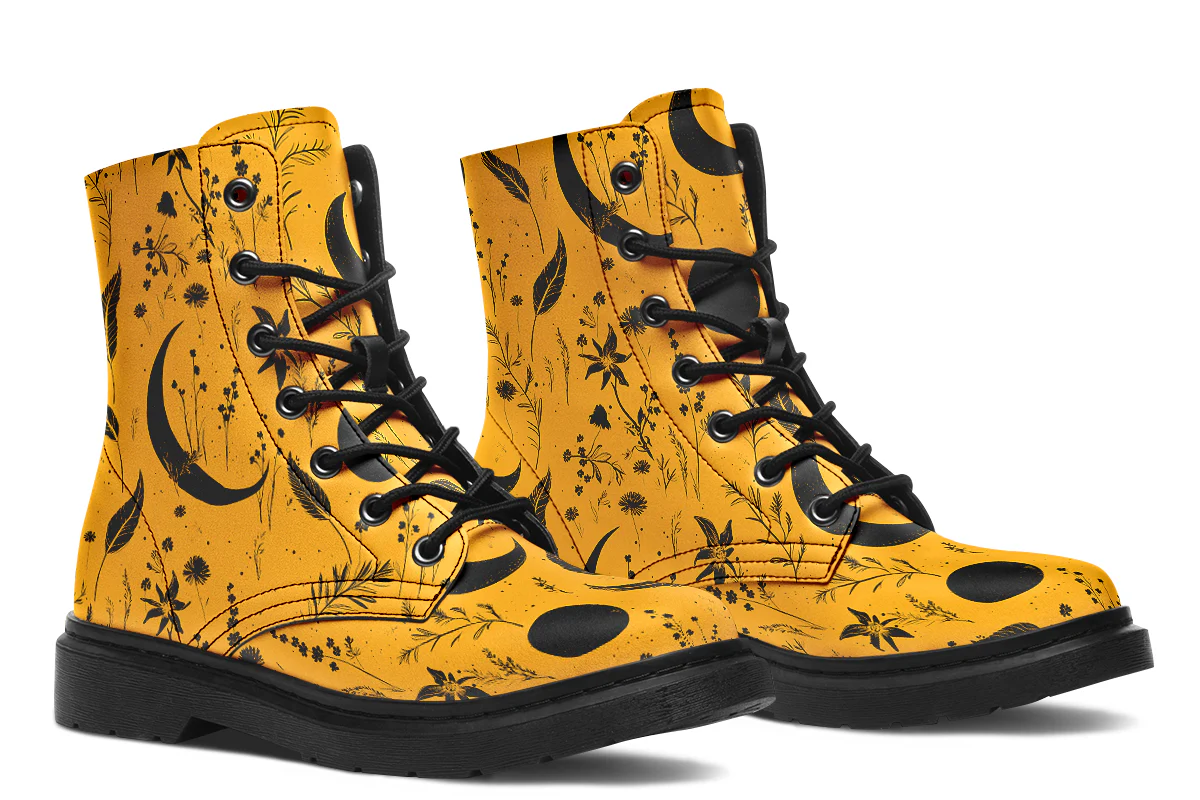 Mustard Moonlit Botanica Boots - Image 2