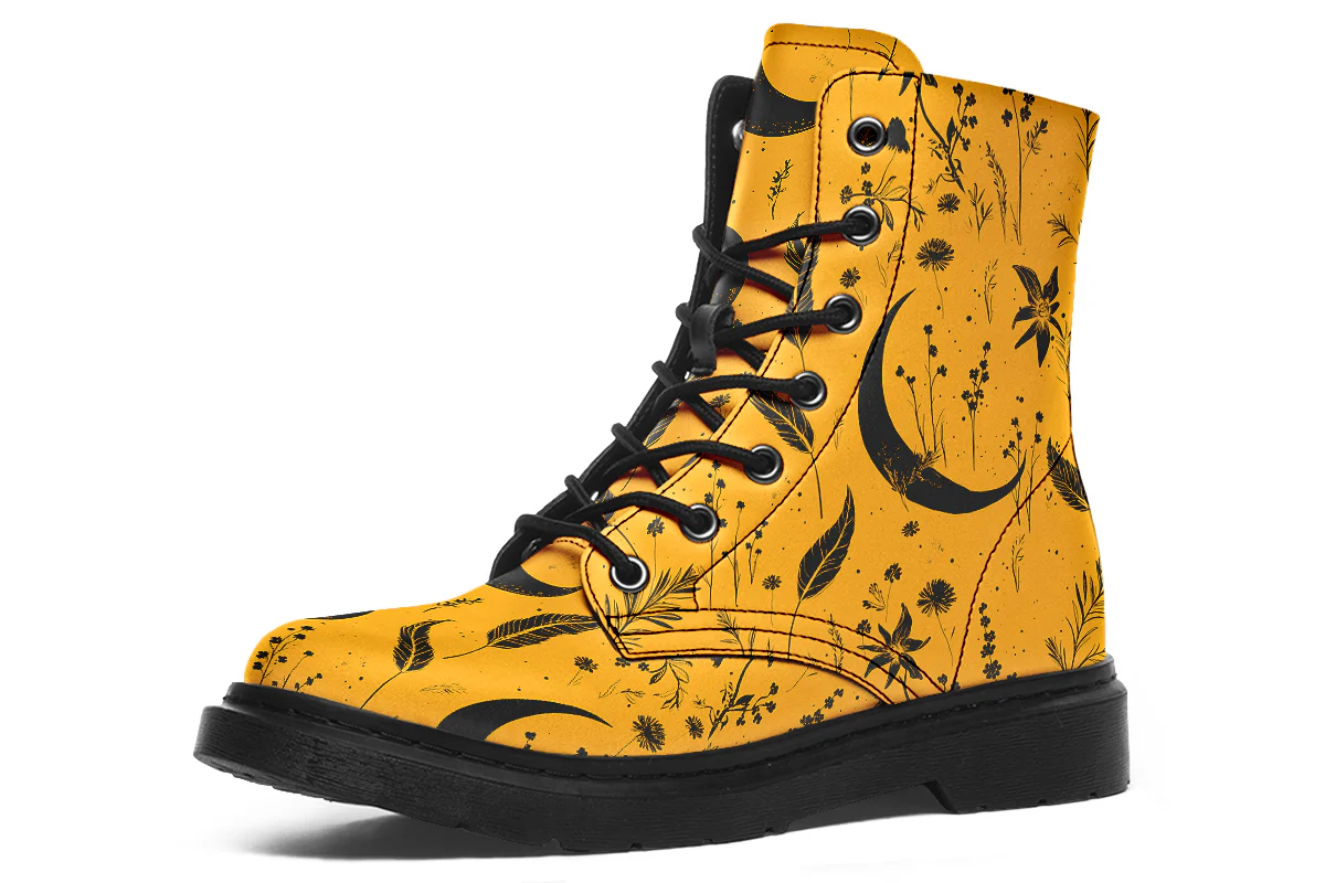 Mustard Moonlit Botanica Boots - Image 4