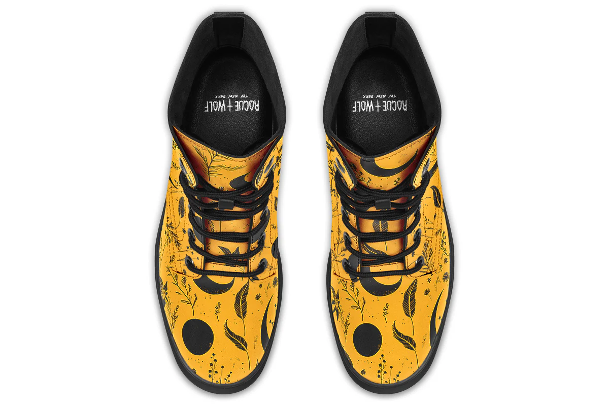 Mustard Moonlit Botanica Boots - Image 8
