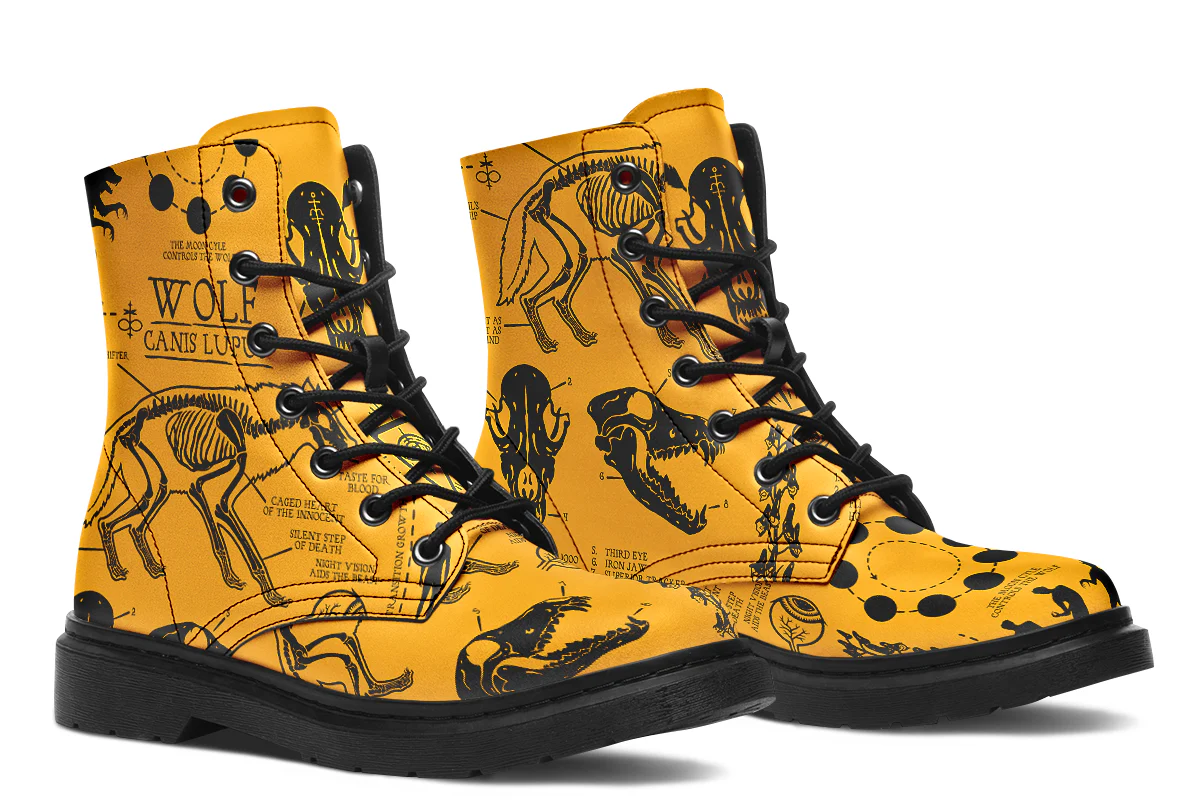 Mustard Wolf Study Boots - Image 2
