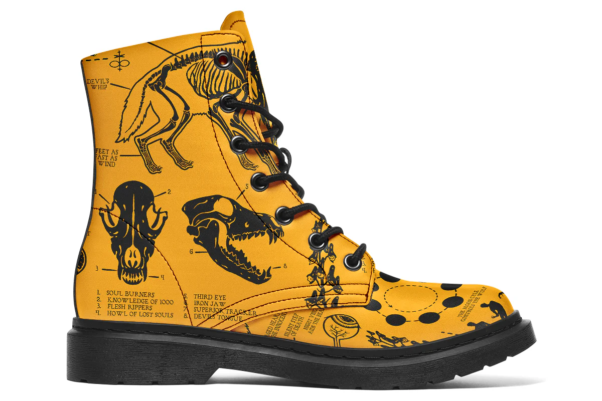 Mustard Wolf Study Boots - Image 3