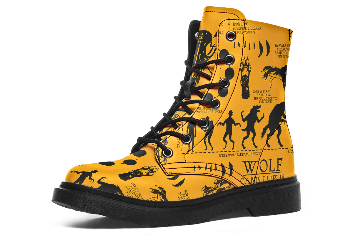 Mustard Wolf Study Boots - Image 4