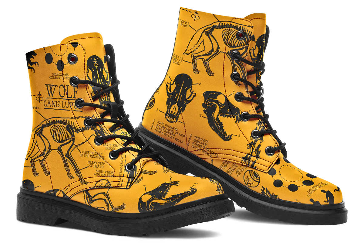 Mustard Wolf Study Boots - Image 5