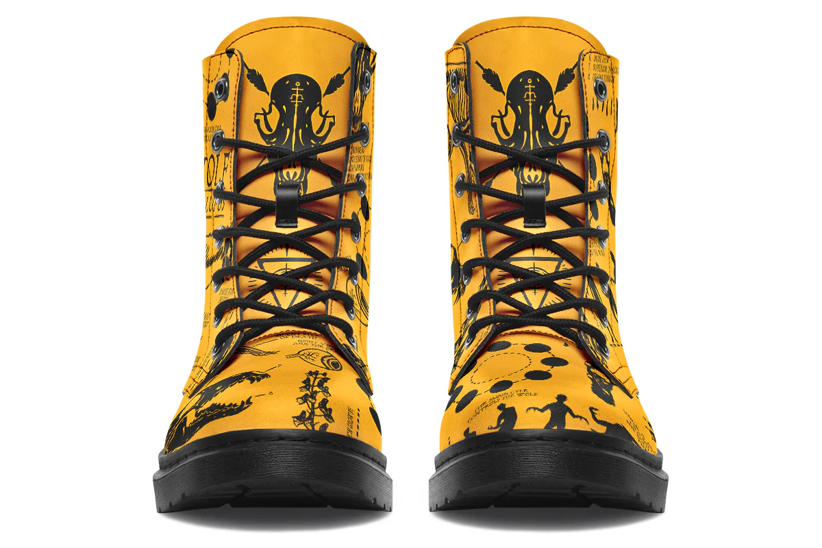 Mustard Wolf Study Boots - Image 6