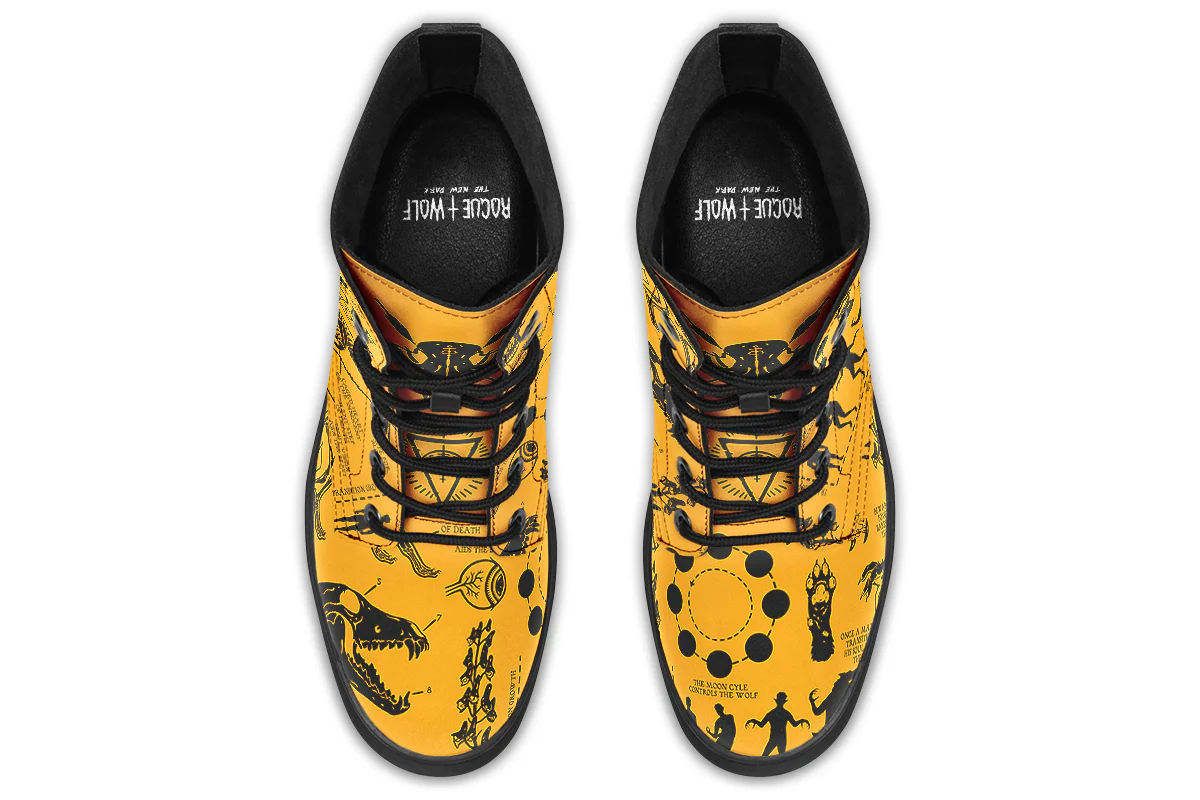 Mustard Wolf Study Boots - Image 8