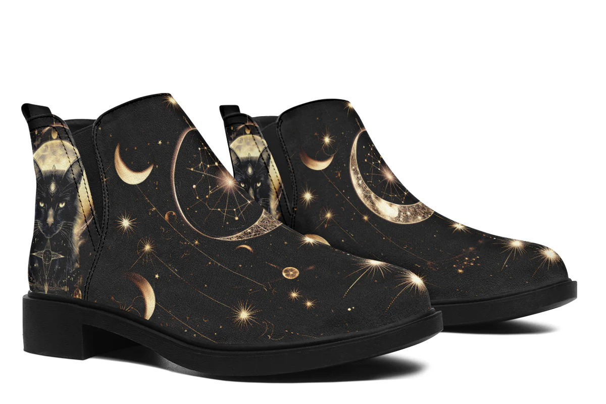 Mystic Cat Chelsea Boots - Image 8