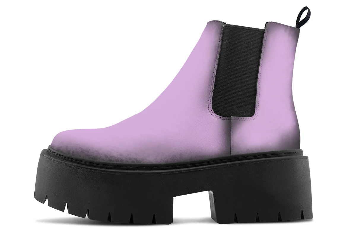 Mystic Dusk Platform Chelsea Boots