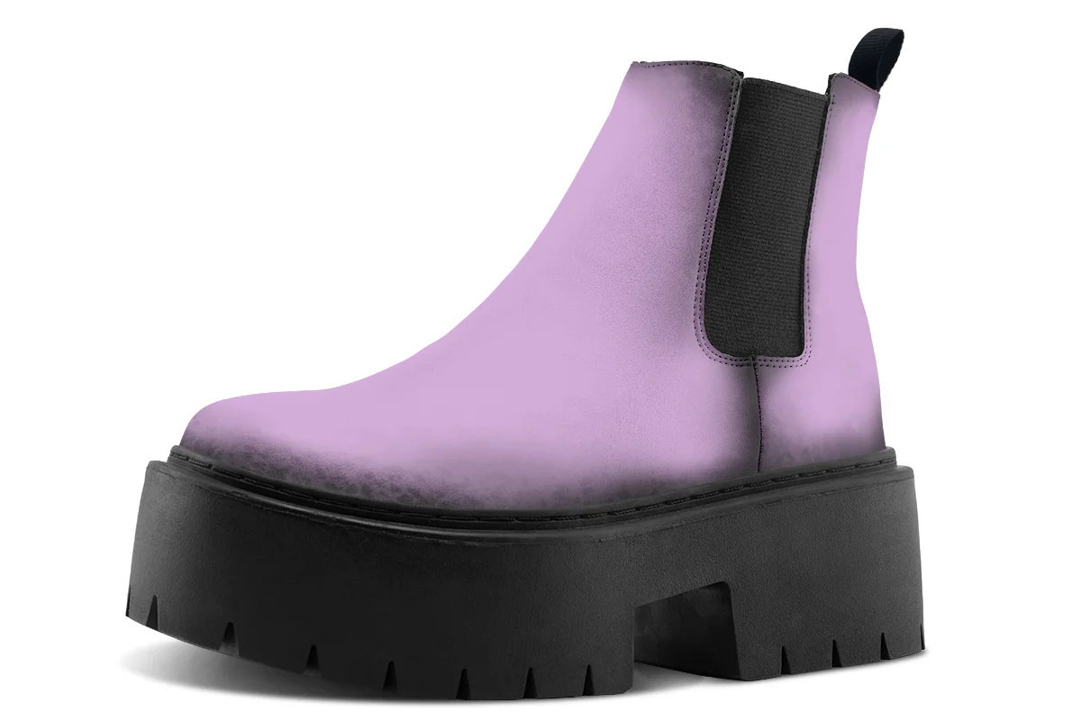 Mystic Dusk Platform Chelsea Boots - Image 2