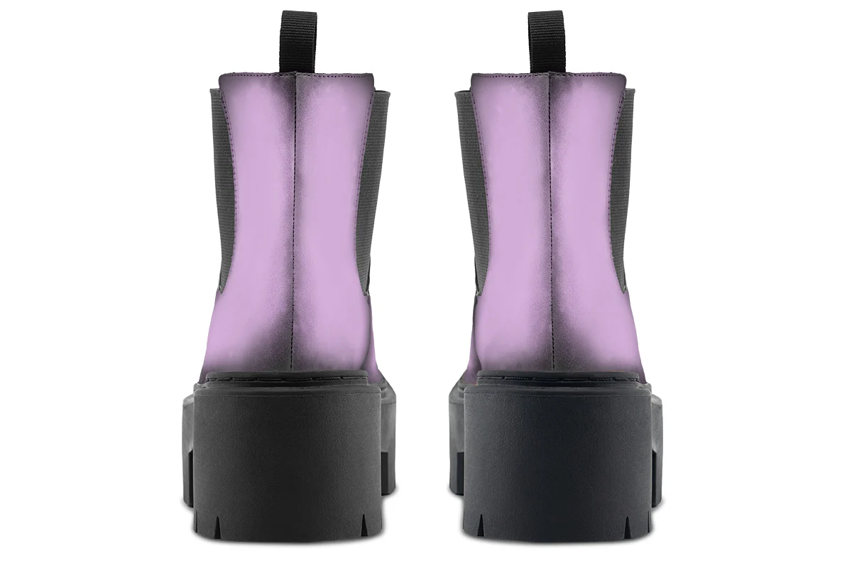 Mystic Dusk Platform Chelsea Boots - Image 6