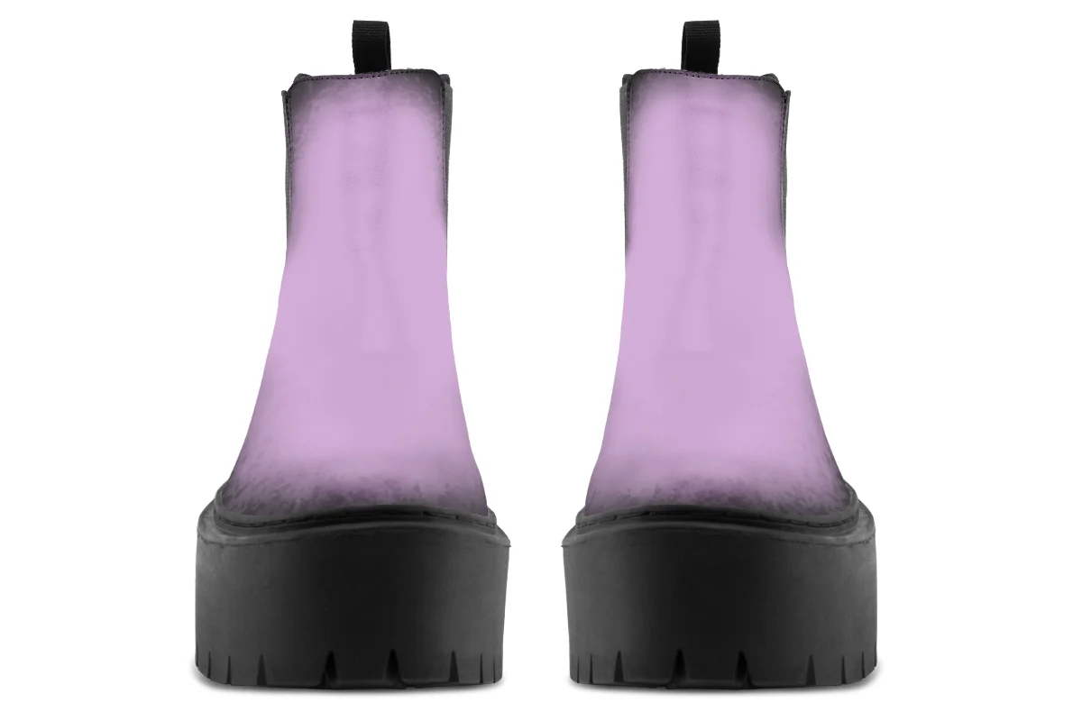 Mystic Dusk Platform Chelsea Boots - Image 7