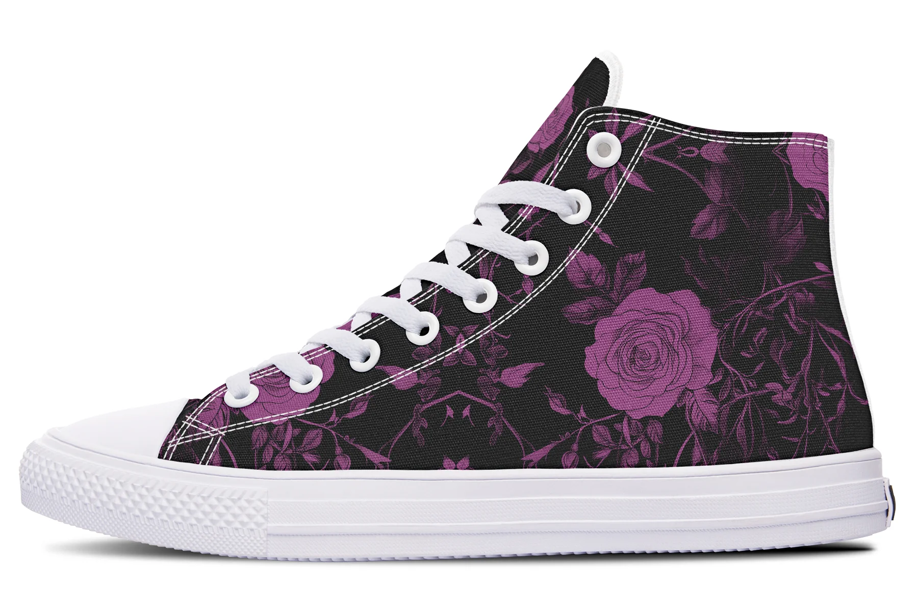 Mystic Rose Romance High Tops