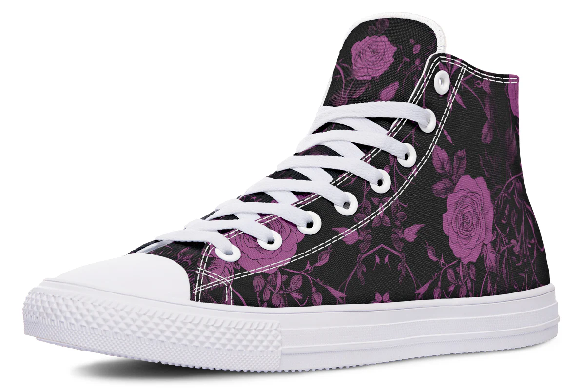 Mystic Rose Romance High Tops - Image 11