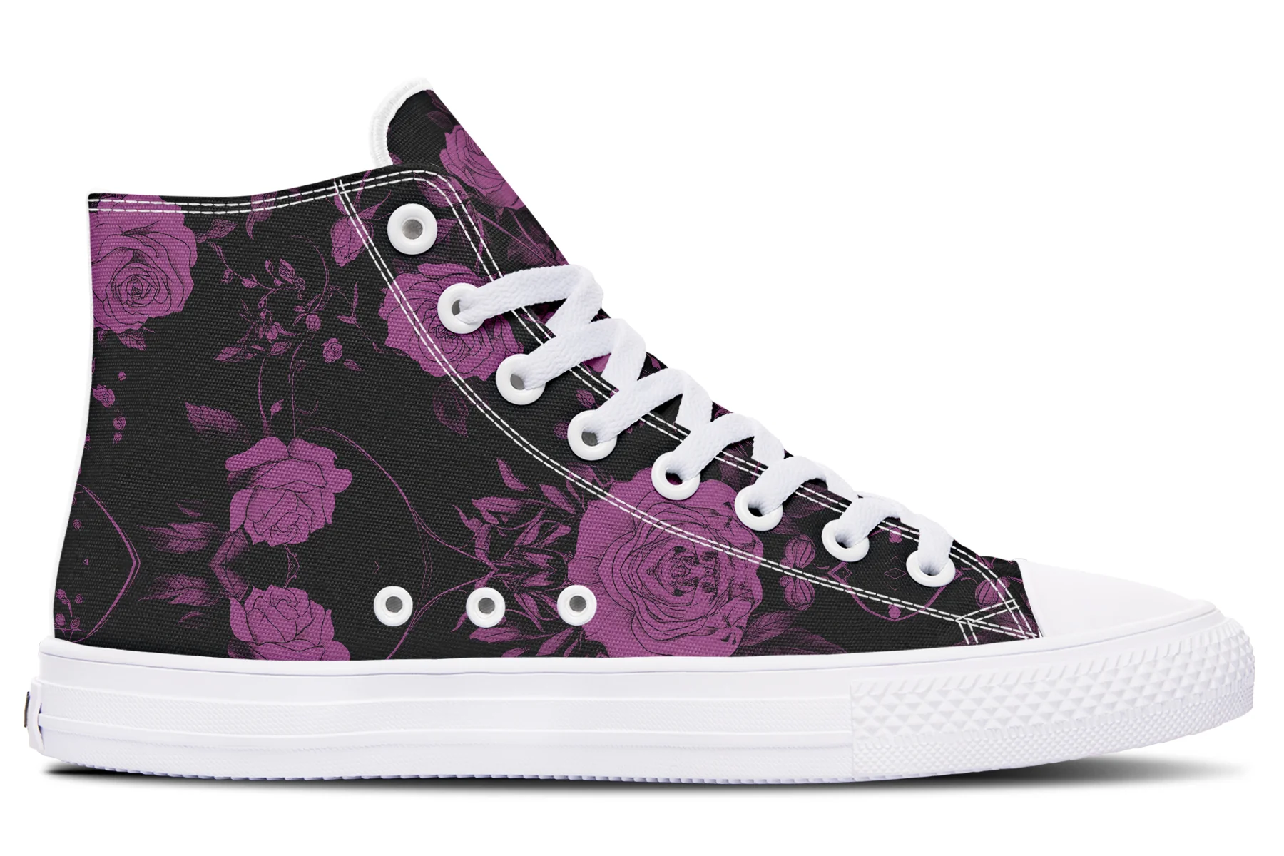 Mystic Rose Romance High Tops - Image 12