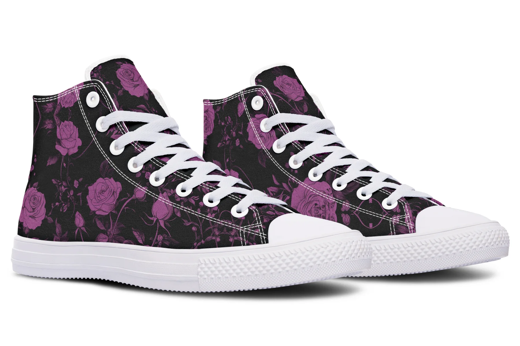 Mystic Rose Romance High Tops - Image 13