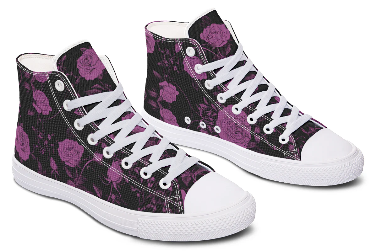 Mystic Rose Romance High Tops - Image 14