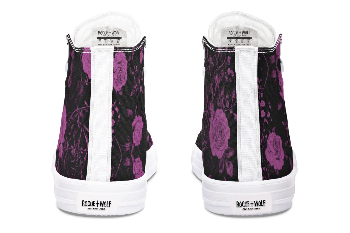 Mystic Rose Romance High Tops - Image 17