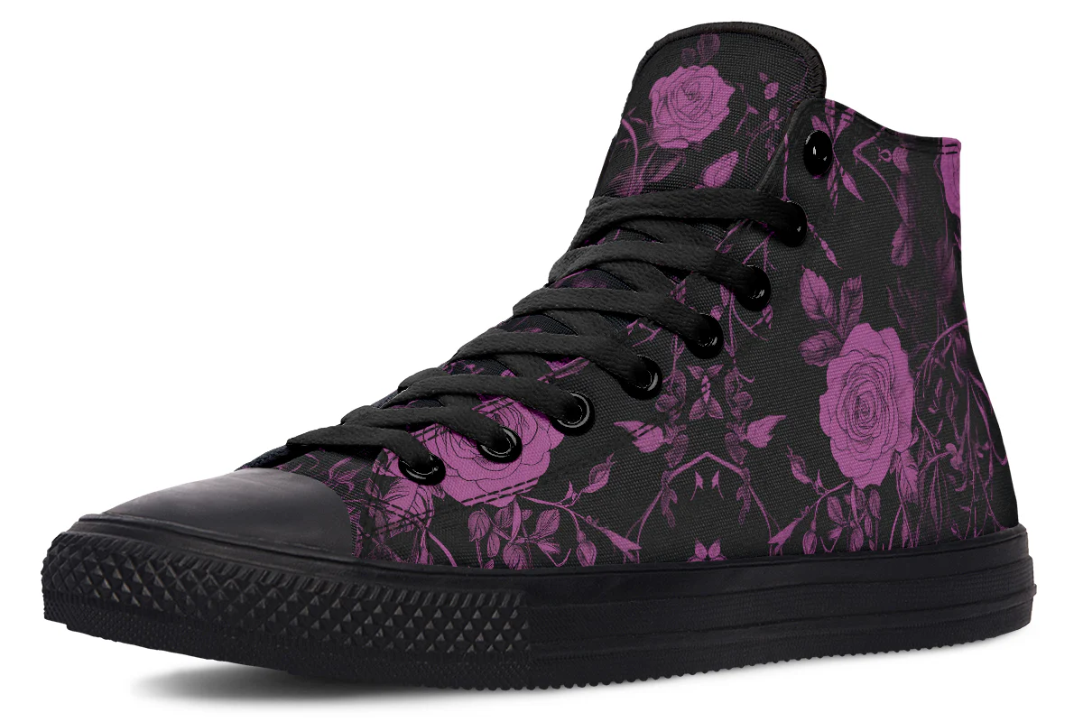 Mystic Rose Romance High Tops - Image 3