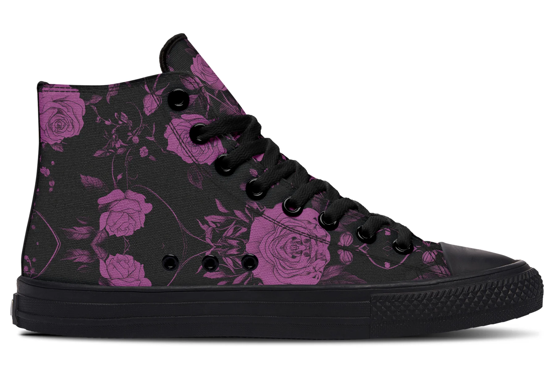 Mystic Rose Romance High Tops - Image 4