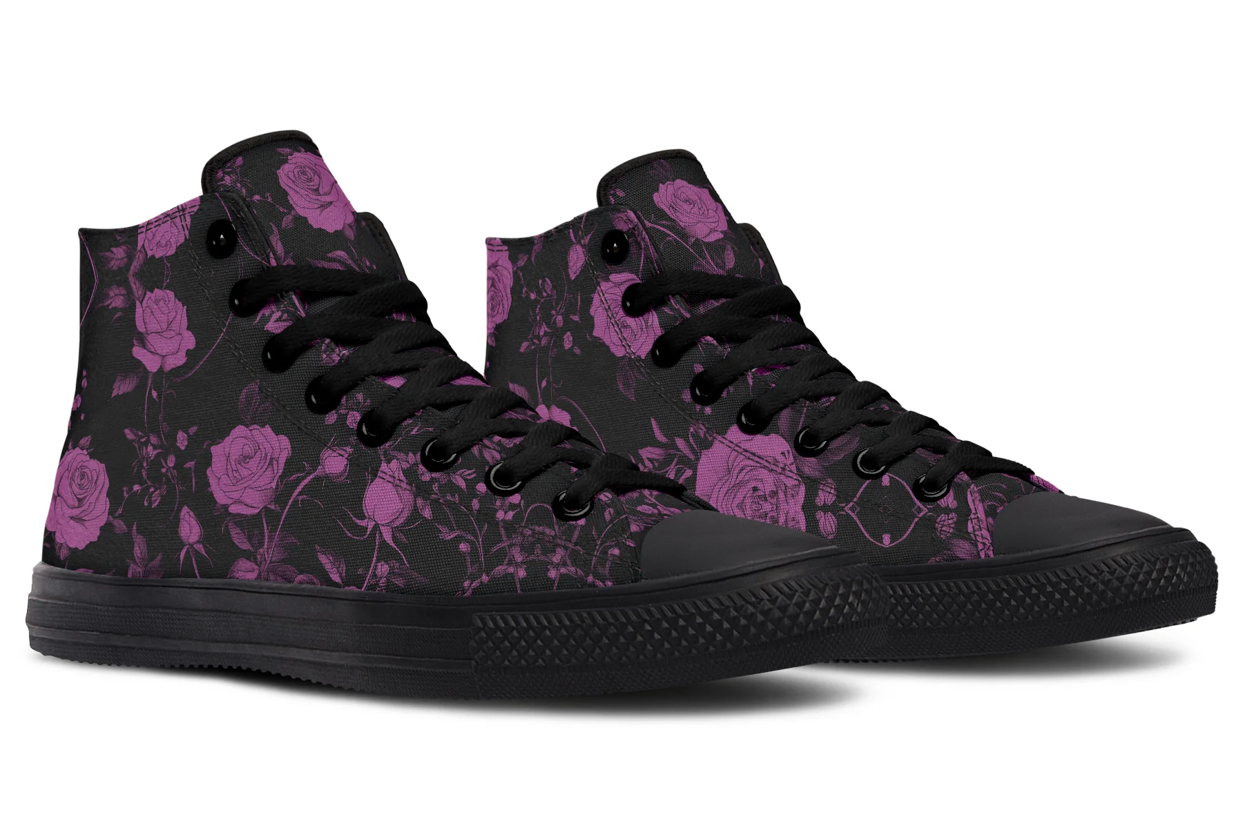 Mystic Rose Romance High Tops - Image 5