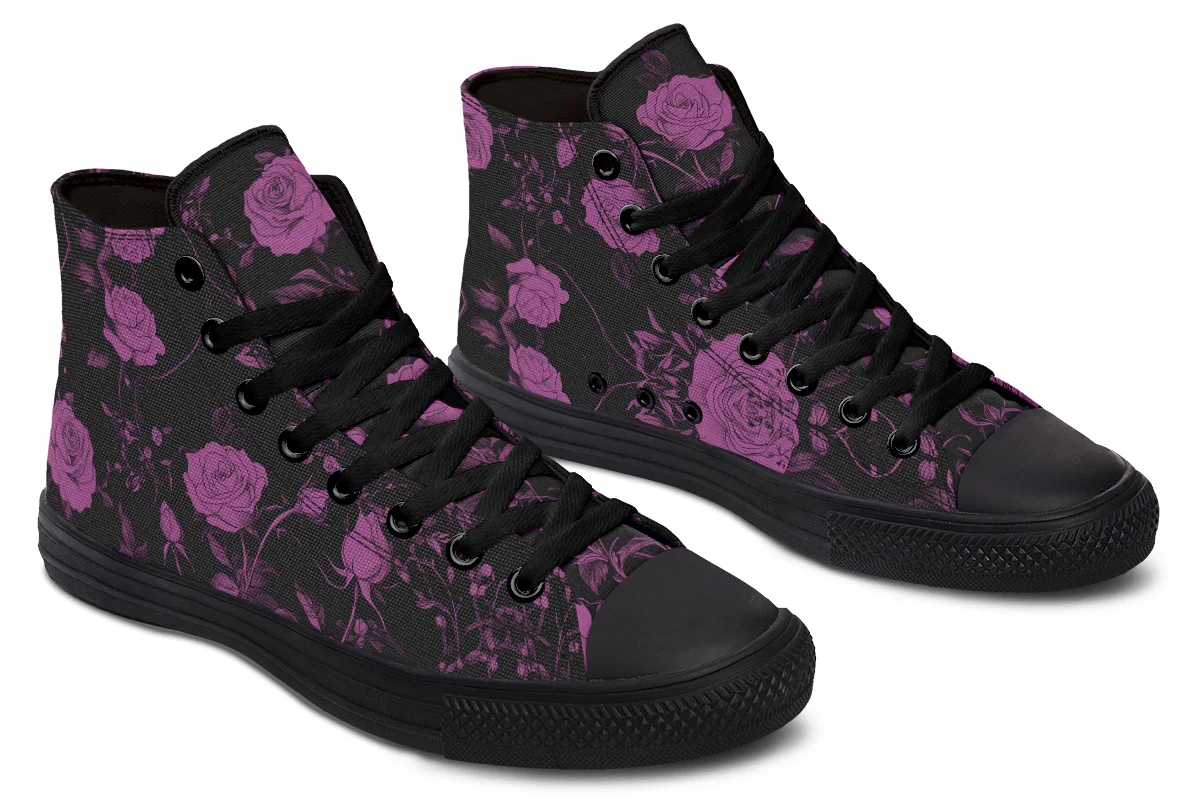 Mystic Rose Romance High Tops - Image 6