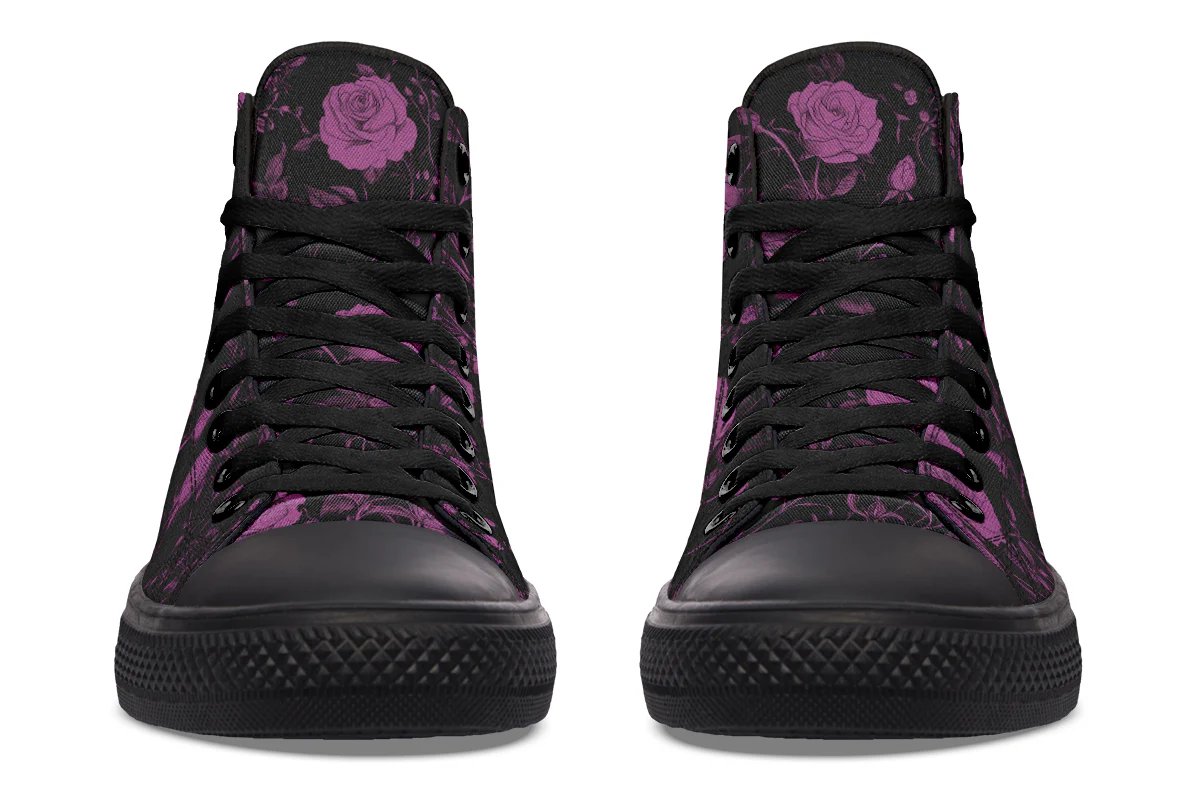 Mystic Rose Romance High Tops - Image 7