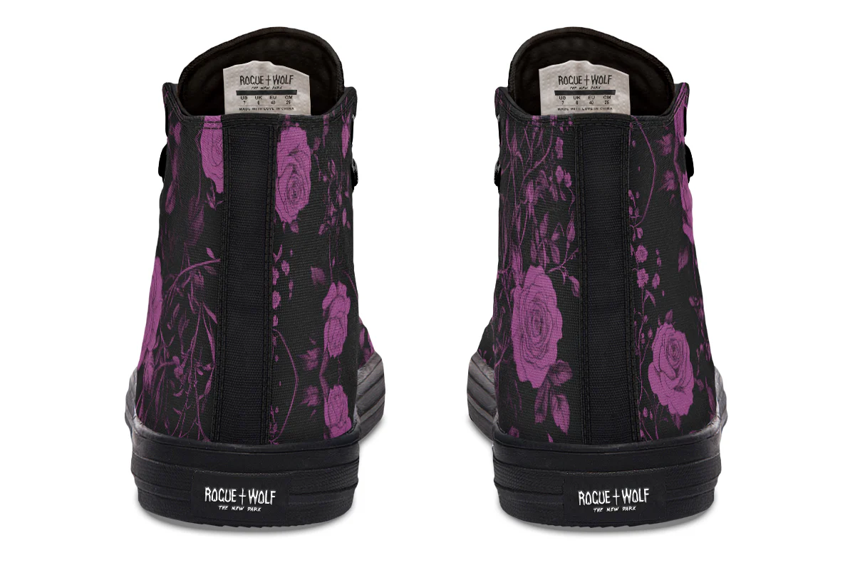 Mystic Rose Romance High Tops - Image 9