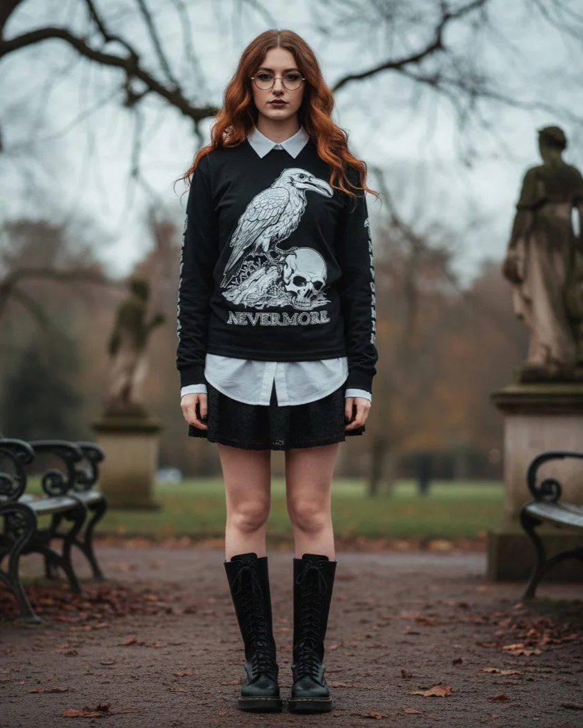 Nevermore Long Sleeve Tee