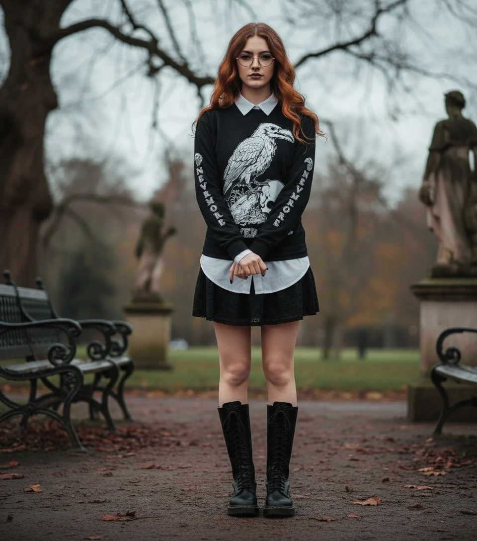 Nevermore Long Sleeve Tee - Image 2
