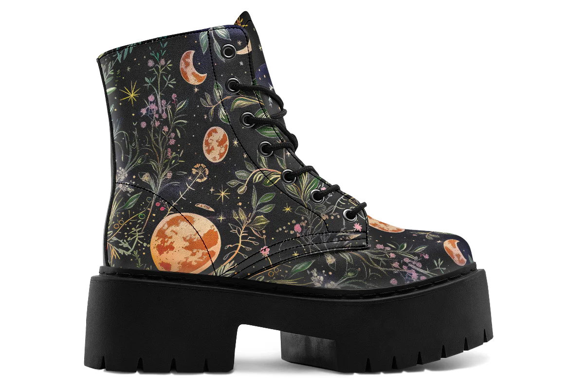 Night Blossom Platform Boots - Image 3