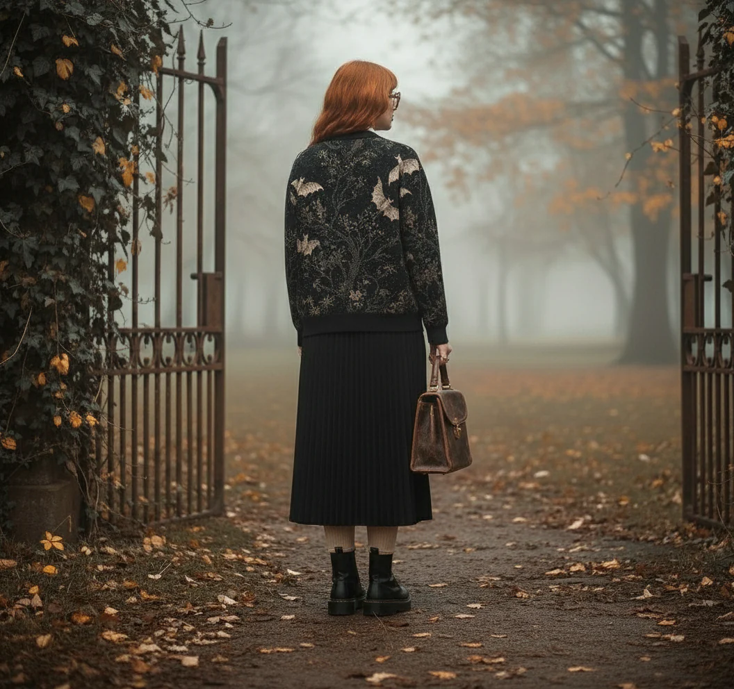 Nightbound Knitted Cardigan - Image 5