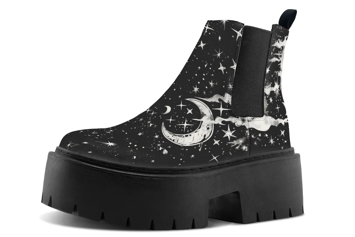 Nightfall Platform Chelsea Boots - Image 3