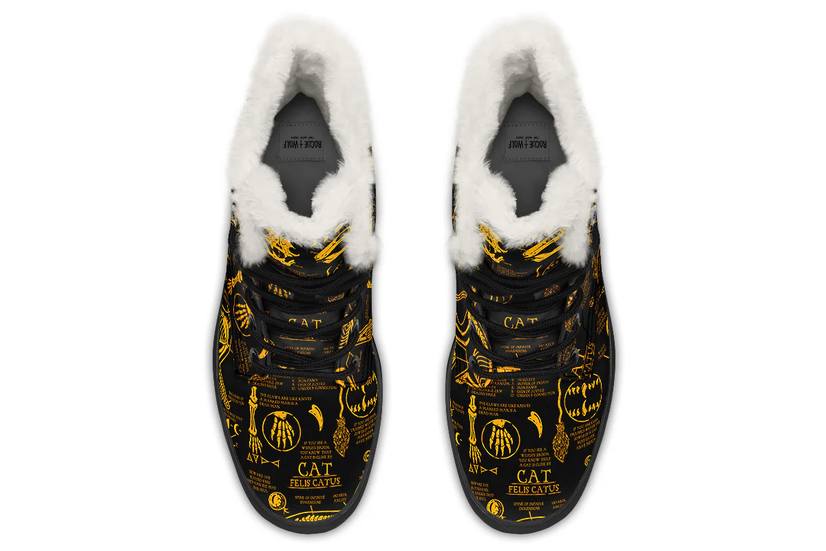 Nightgold Cat Study Winter Boots - Image 7