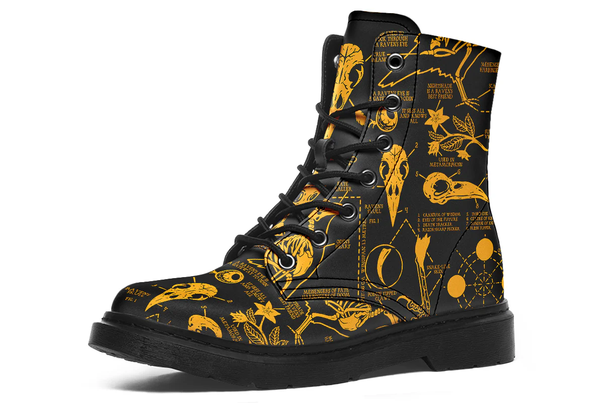 Nightgold Raven Study Boots - Image 4