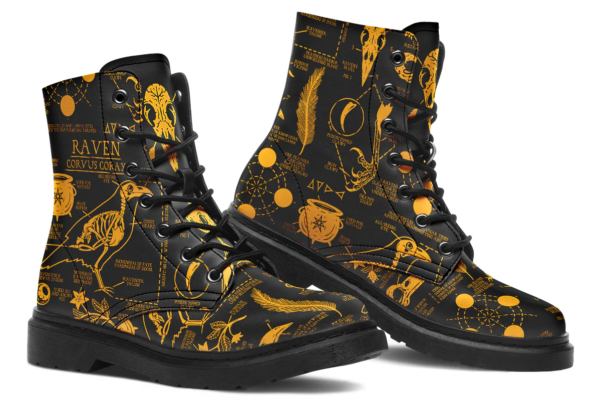 Nightgold Raven Study Boots - Image 5
