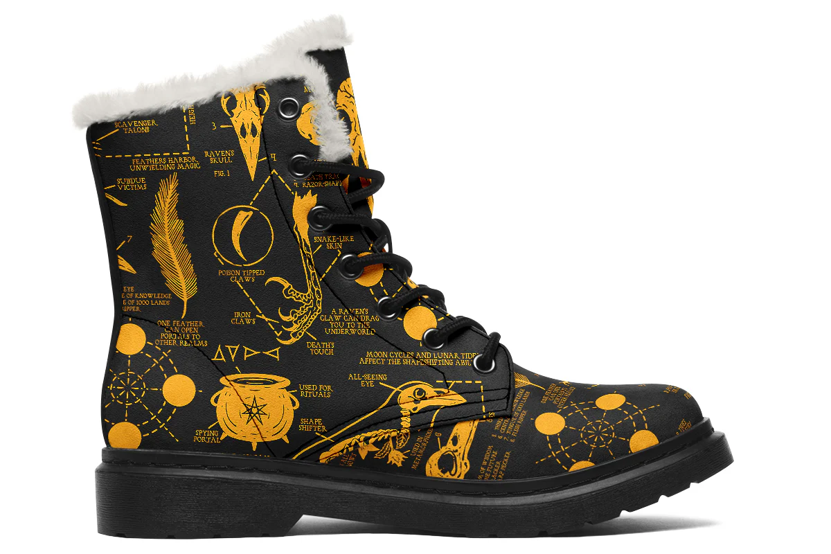 Nightgold Raven Study Winter Boots - Image 2