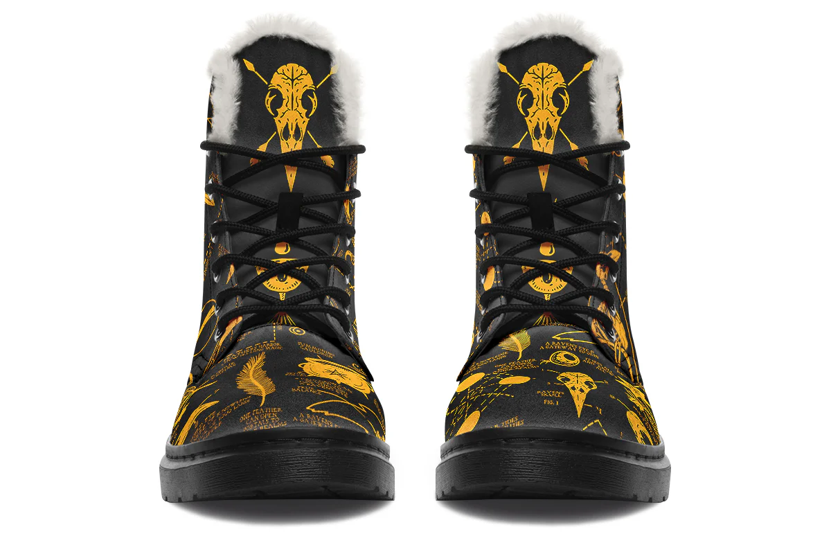 Nightgold Raven Study Winter Boots - Image 3