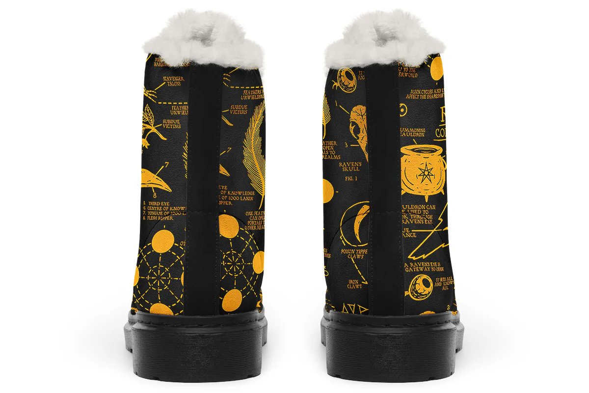 Nightgold Raven Study Winter Boots - Image 4