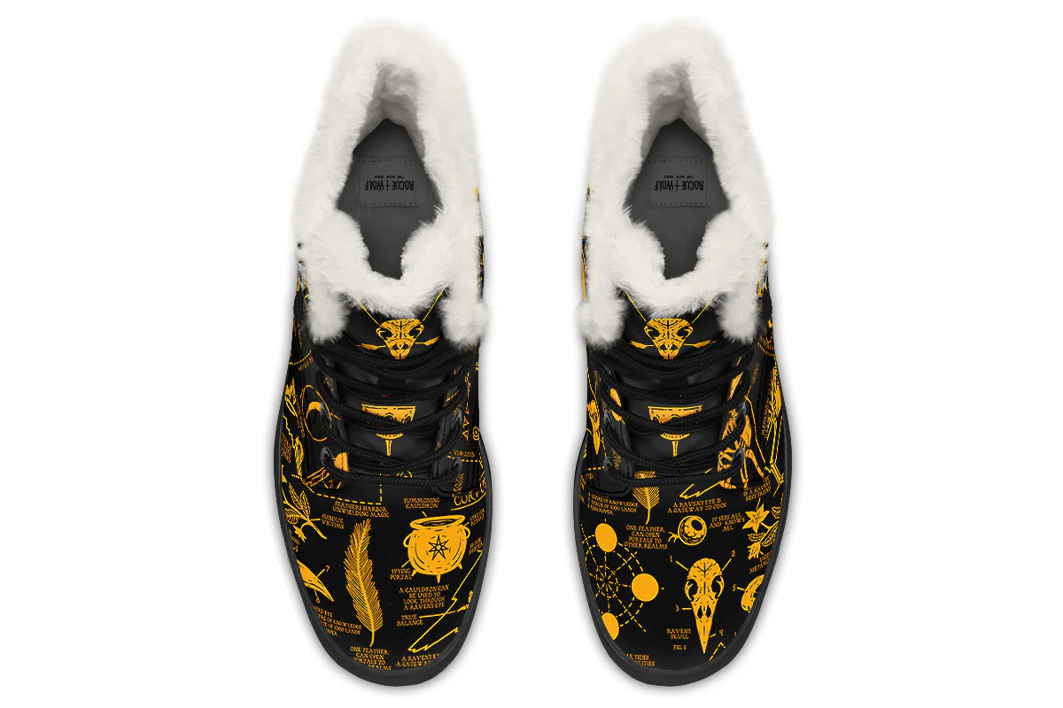 Nightgold Raven Study Winter Boots - Image 7