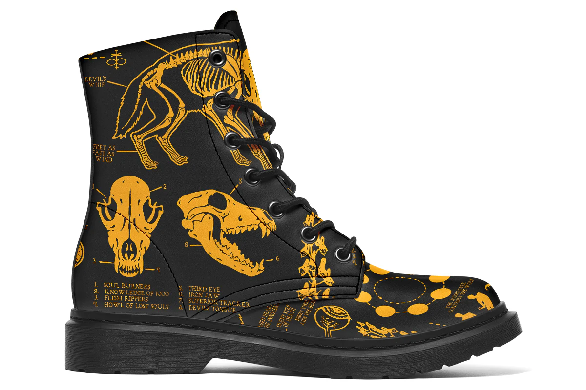 Nightgold Wolf Study Boots - Image 3