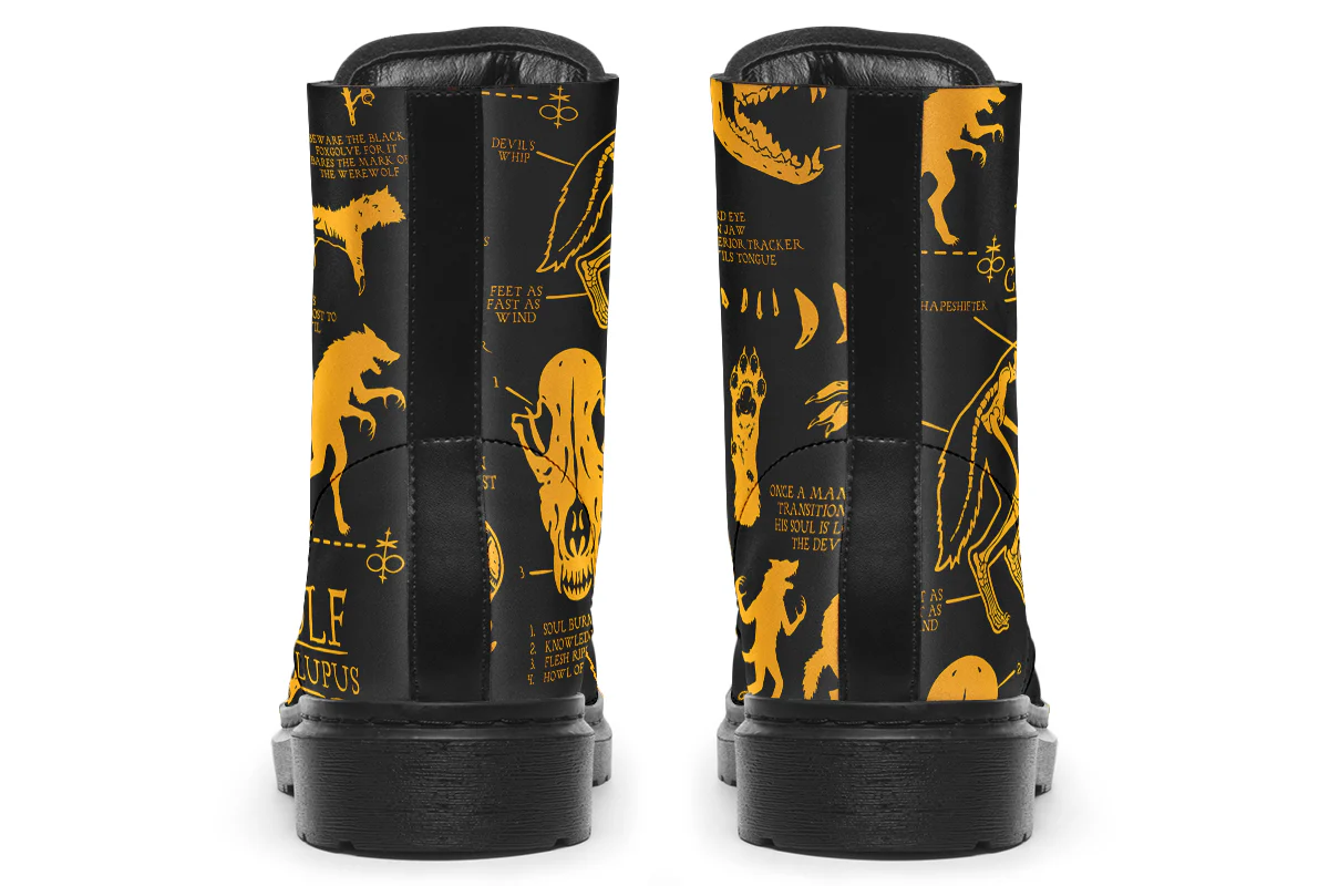 Nightgold Wolf Study Boots - Image 7