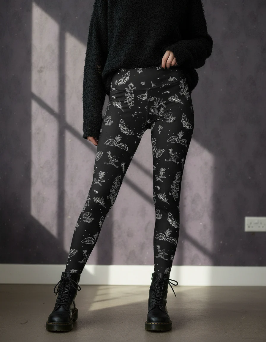 Nightshade Yoga Leggings - Image 2