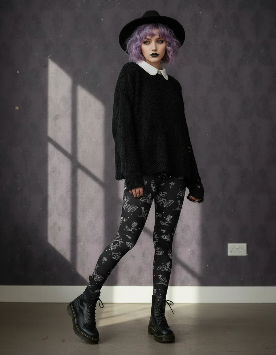 Nightshade Yoga Leggings - Image 4