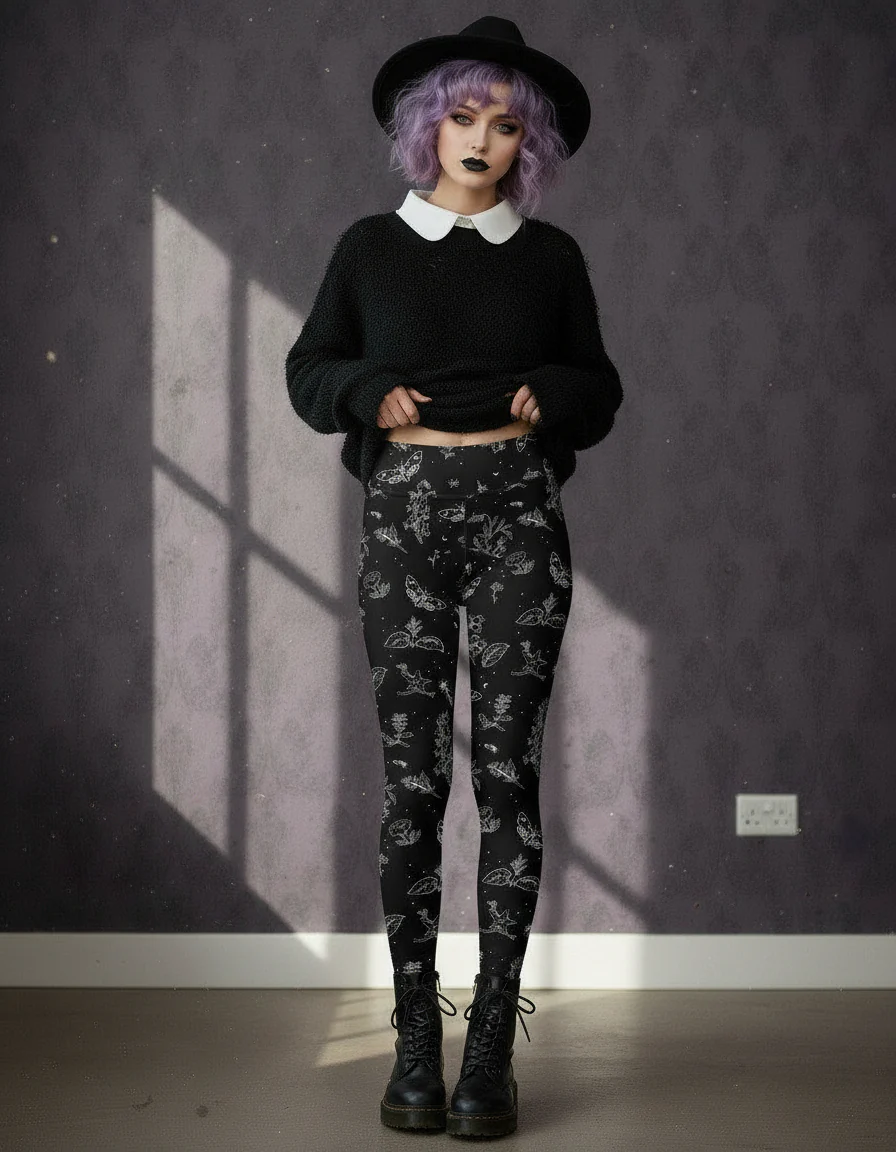 Nightshade Yoga Leggings - Image 5