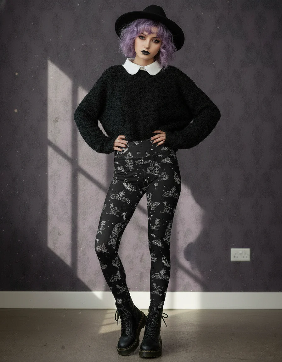 Nightshade Yoga Leggings - Image 6