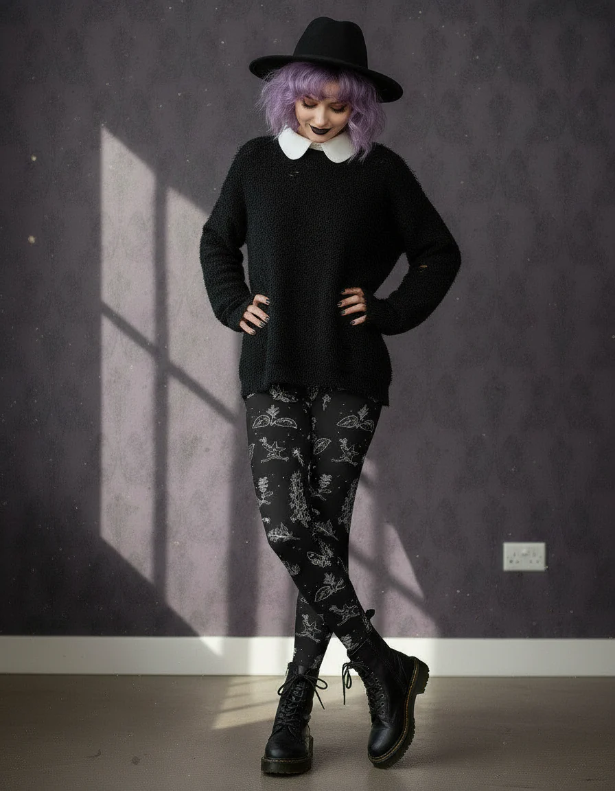 Nightshade Yoga Leggings - Image 7