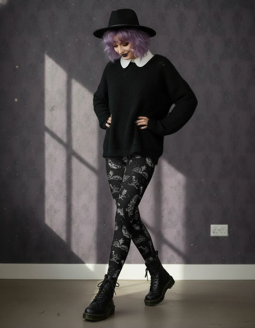 Nightshade Yoga Leggings - Image 8
