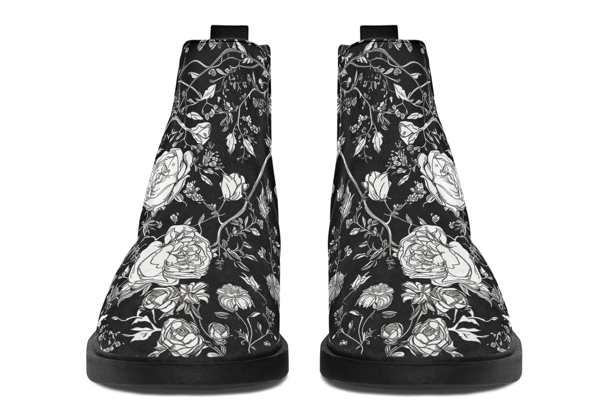 Noir Bouquet Chelsea Boots - Image 4
