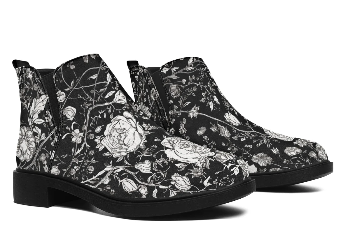 Noir Bouquet Chelsea Boots - Image 8