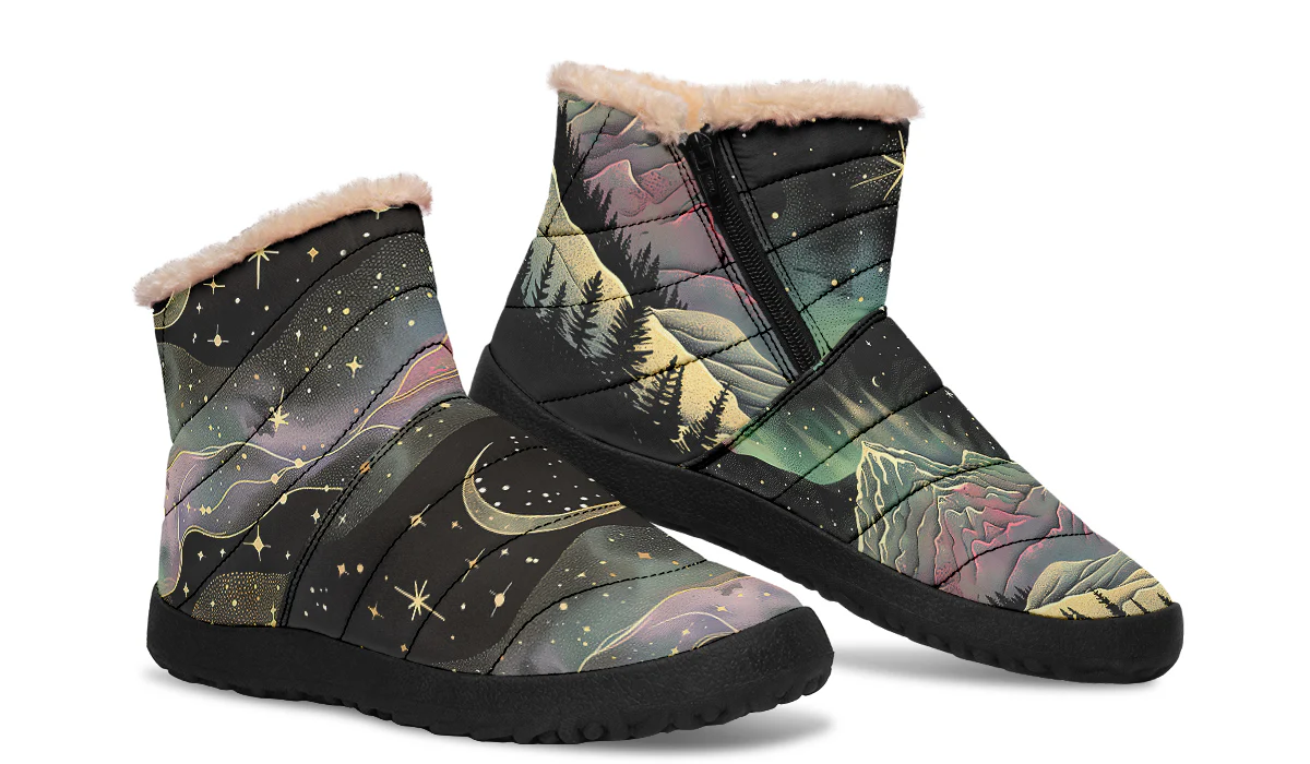 Northern Lights Comfy Winter Boots - Image 9